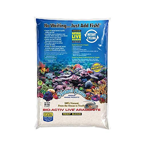 Natures Ocean Bio Ativ live Sand 9,07 Kg Korngröße: 0,5-1.7mm von Nature`s Ocean