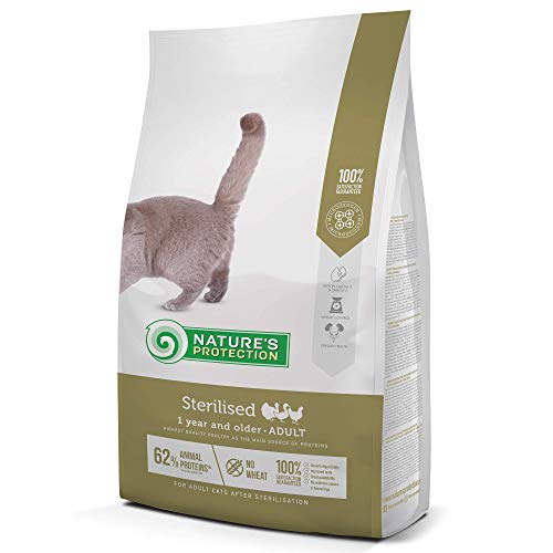 Nature's Protection Sterilisiertes Geflügelkatzenfutter, 2 kg von Nature's Protection