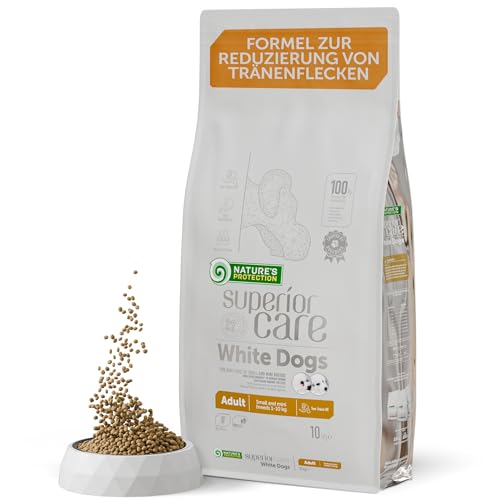 Nature's Protection Superior Care Trockenfutter für Hunde - Hypoallergenes Hundefutter Getreidefrei für Ausgewachsene, Aller Kleine Und Mini Rassen - Lamm, 10kg von Nature's Protection