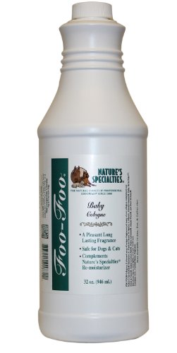 Nature's Specialties Baby Hunde Parfüm Spray - Langanhaltender und Frischen Babypuderduft Hundespray - Leichter & beruhigender Duft - Ideal für die Anwendung nach dem Baden, 946ml von Nature?s Specialties Mfg