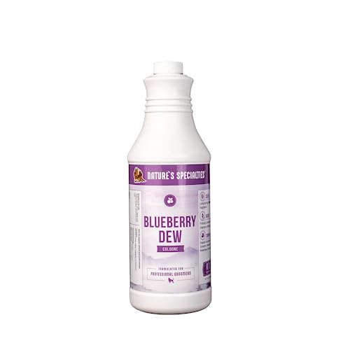 Nature's Specialties Blueberry Dew Hunde Parfüm Spray - Süß duftendes Duftspray für Hunde - Langanhaltender Hundeparfümspray - Ideal für die Anwendung nach dem Baden, 946ml von Nature?s Specialties Mfg