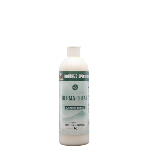 Nature's Specialties Derma-Treat Hundeshampoo - Natürliches Medizinisches Shampoo für Juckende Haut - Enthält Teebaumöl zur Beruhigung von Hautirritationen - Lindert Juckende Haut, 473ml von Nature?s Specialties Mfg