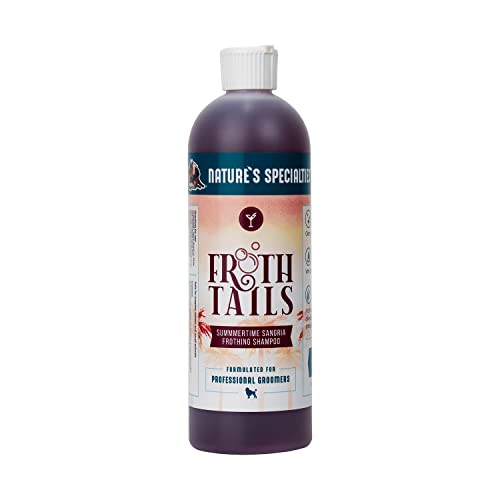 Nature's Specialties Froth Tails Summertime Sangria Hundeshampoo - Hochkonzentriertes Pflegeshampoo für Hunde & Katzen - Tiefenreinigung & Feuchtigkeitspflege - Tropischer Duft, 473ml von Nature?s Specialties Mfg