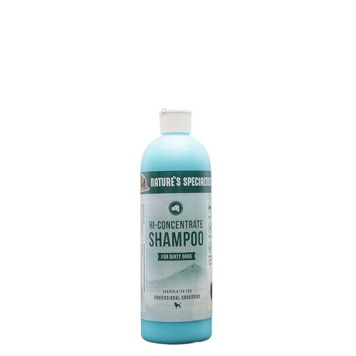 Nature's Specialties High Concentrate Hundeshampoo - Hochkonzentriertes Tiefenreinigendes Shampoo für Hunde - Texturiert & Entfettet- Hinterlässt Sauberes & Glänzendes Fell, 473ml von Nature?s Specialties Mfg