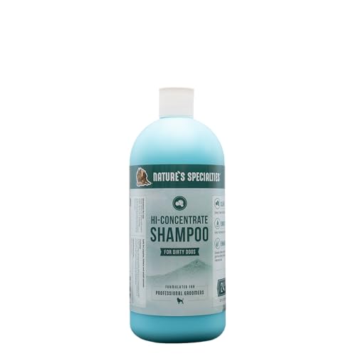 Nature's Specialties High Concentrate Hundeshampoo - Hochkonzentriertes Tiefenreinigendes Shampoo für Hunde - Texturiert & Entfettet- Hinterlässt Sauberes & Glänzendes Fell, 946ml von Nature?s Specialties Mfg