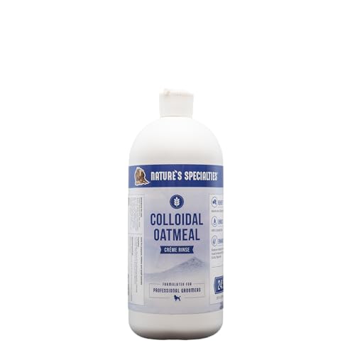 Nature's Specialties Colloidal Oatmeal Creme Rinse Conditioner für Hunde - Medizinische Pflegespülung - Lindert Juckende und Gereizte Haut - Spendet Körper und Feuchtigkeit, 946ml von Nature?s Specialties Mfg