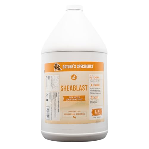 Nature's Specialties SheaBlast Pflegespray für Hunde und Katzen, ungiftig, biologisch abbaubar, 3,8 l von Nature?s Specialties Mfg