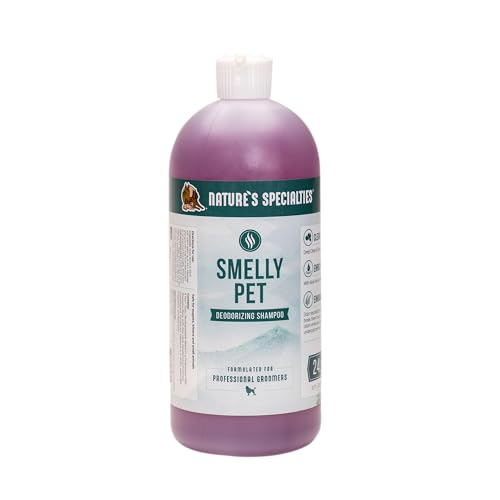 Nature's Specialties Smelly Pet Shampoo Hundeshampoo - Desodorierendes & Geruchsneutralisierendes Shampoo - Reinigt Gründlich & Pflegt - Mit Aloe Vera & Vitaminen - Dauerhafter Duft, 946ml von Nature?s Specialties Mfg