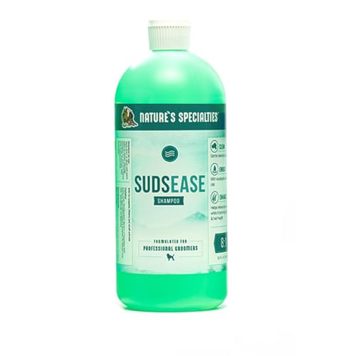 Nature's Specialties Sudsease Hundeshampoo - Beruhigendes Hundeshampoo für Juckende Haut - Verbessert die Haargesundheit & Beruhigt Gereizte Haut - Beruhigende Formel, 946ml von Nature?s Specialties Mfg