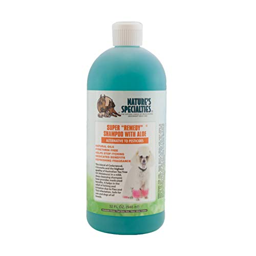 Nature's Specialties Super Remedy Hundeshampoo - Medizinisches Shampoo für Juckende Haut - Tiefenreinigendes Shampoo für Hunde - Hilft bei Juckreiz & Hautirritationen - Frischer Duft, 946ml von Nature?s Specialties Mfg