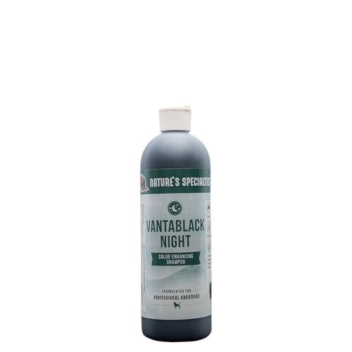 Nature's Specialties Vantablack Night Hundeshampoo - Shampoo für Dunkles Fell für Hunde - Intensiviert Schwarze & Andere Dunkle Farben - Reinigt Gründlich & Pflegt - Kräuterduft, 473ml von Nature?s Specialties Mfg