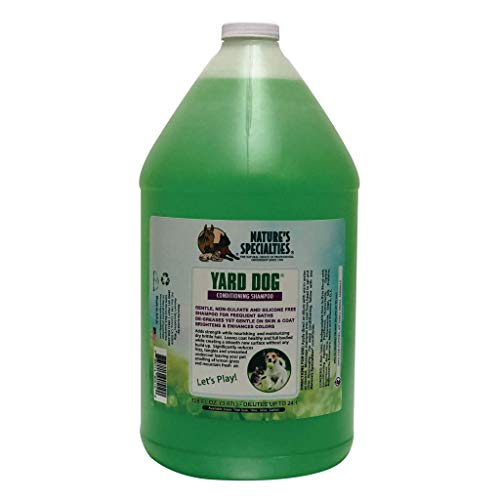 Nature's Specialties Yard Dog Shampoo für Hunde & Katzen - Sensitiv Hundeshampoo - Pflegendes Shampoo für Hunde - Entfettung & Tiefenreinigung - Sanfte Formel - Frischer Duft, 3.8L von Nature?s Specialties Mfg