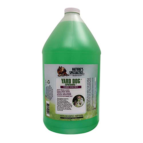 Nature's Specialties Yard Dog Waterless Foam Hundeshampoo - Hundetrockenshampoo - Sanftes schäumendes Gesichtswasser - Tiefenreinigung & Pflege - Langanhaltender Duft, 3.8L von Nature?s Specialties Mfg