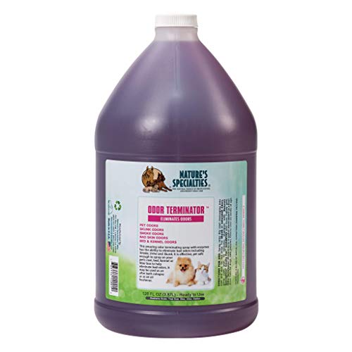 Nature's Specialties Odor Terminator Hundespray - Desodorierungsspray für Hunde - Beseitigt Haustiergerüche - Perfekt für Haustiere und Bettzeug - Vor & Nach dem Baden Verwenden, 3.8L von Nature?s Specialties Mfg