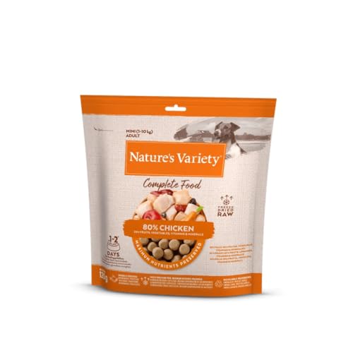 Nature's Variety - Freezed Dried – Alleinfuttermittel für Mini-Hunde mit Huhn – 120 g von Nature's Variety