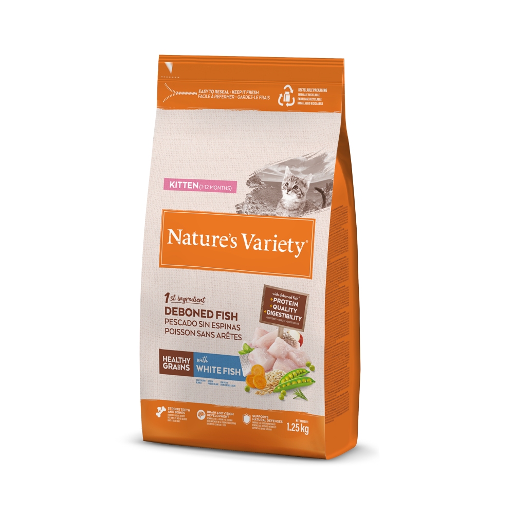 Nature's Variety Healthy Grains Kitten Weißfisch - 1,25 kg von Nature’s Variety