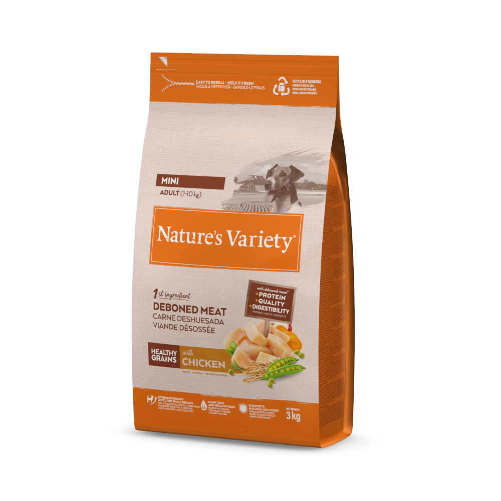 Nature's Variety Healthy Grains Mini Adult Huhn - 3 kg von Nature’s Variety