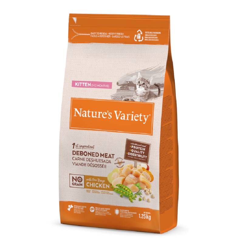 Nature's Variety No Grain Kitten Freilandhuhn - 1,25 kg von Nature’s Variety