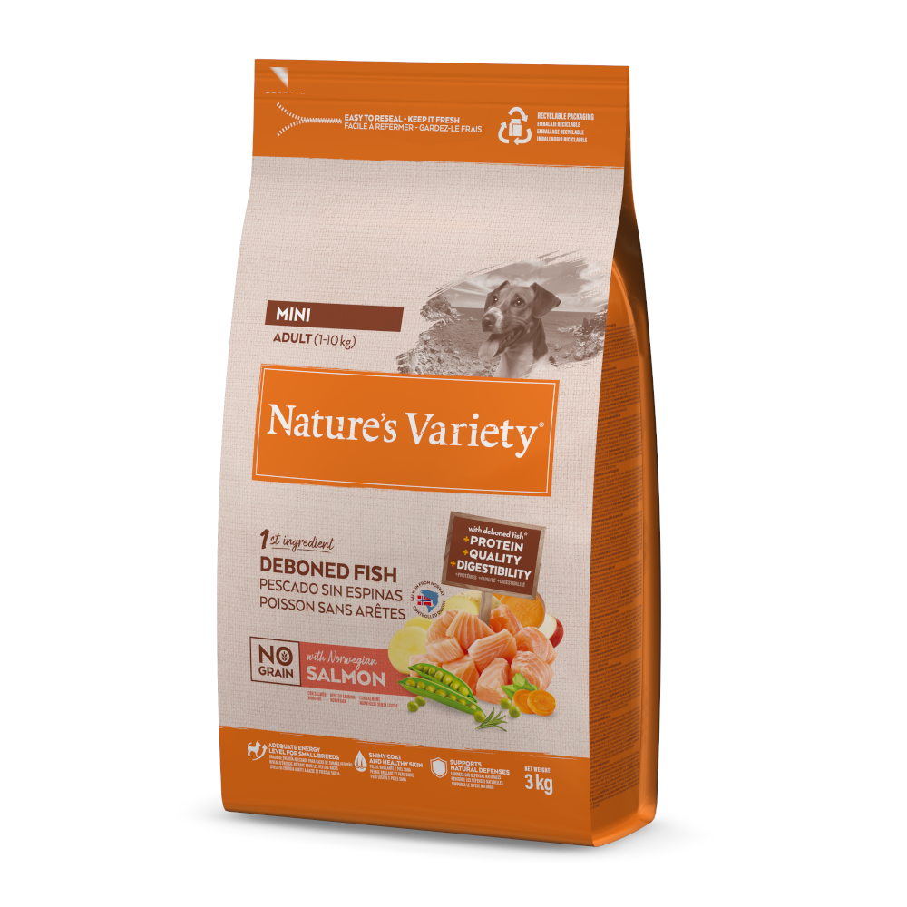 Nature's Variety No Grain Adult Mini Lachs - 3 kg von Nature’s Variety