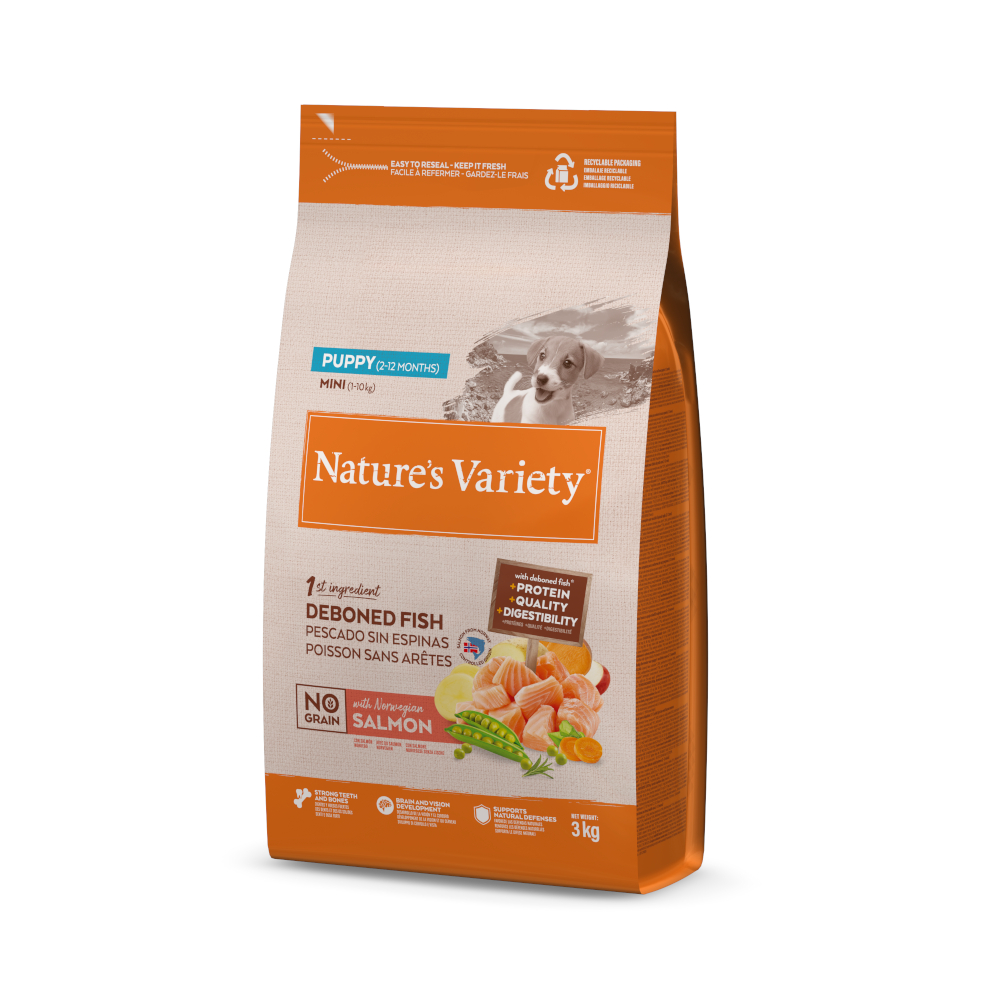 Nature's Variety No Grain Mini Puppy Lachs - 3 kg von Nature’s Variety