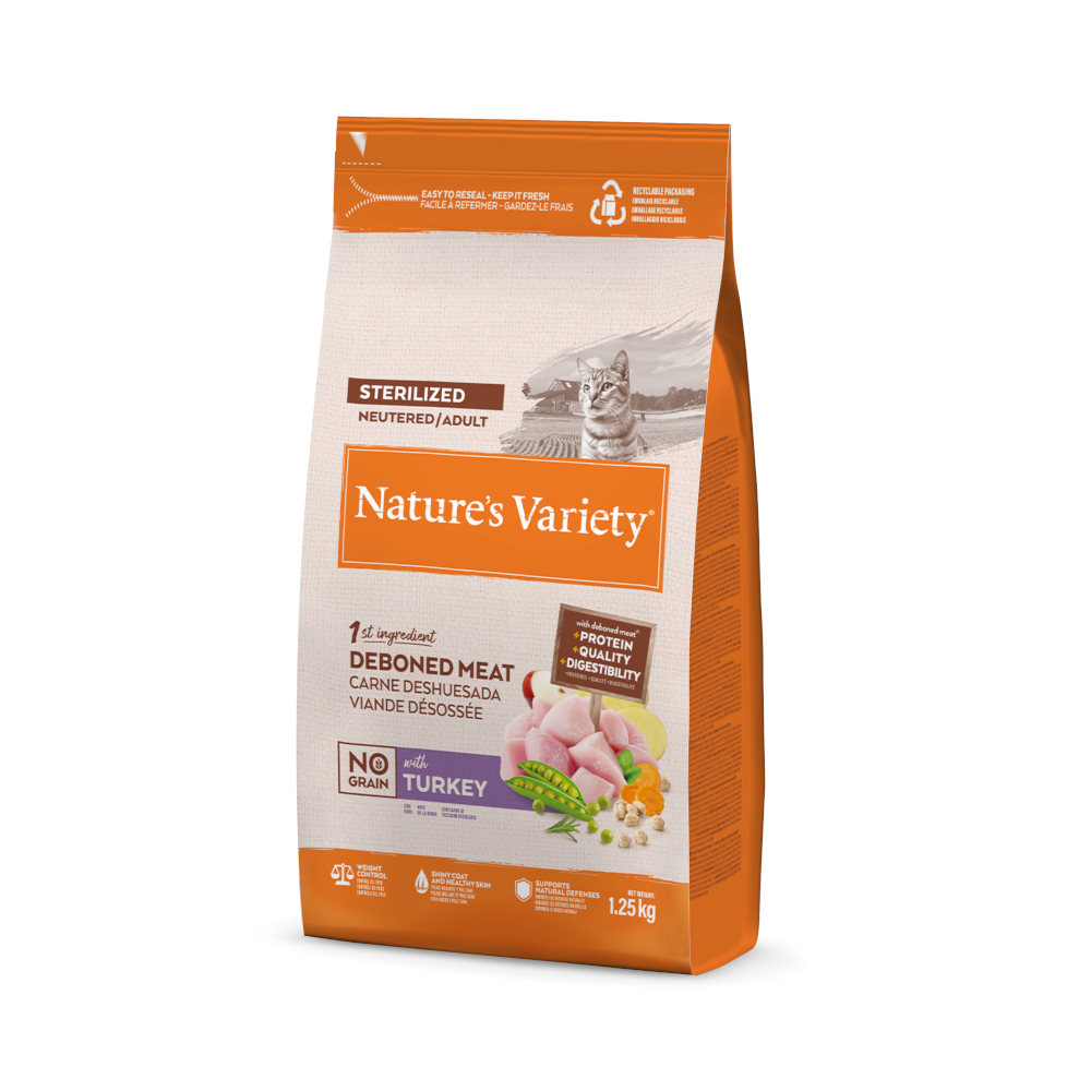 Nature's Variety No Grain Sterilized Adult Truthahn - 1,25 kg von Nature’s Variety