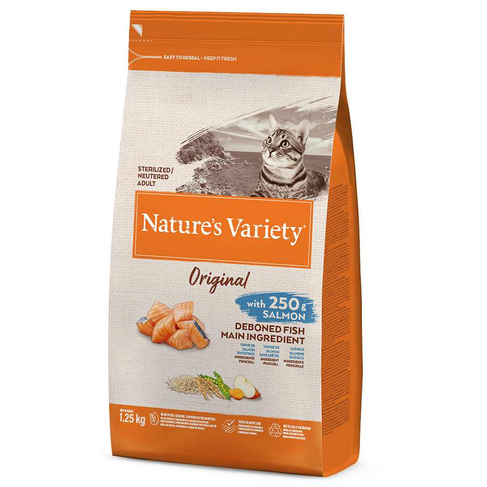 Nature's Variety Original Sterilised Lachs - Sparpaket: 2 x 1,25 kg von Nature’s Variety