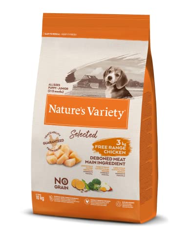 Nature's Variety Selected Hundefutter Junior mit Huhn ohne Knochen 10 kg von Nature's Variety