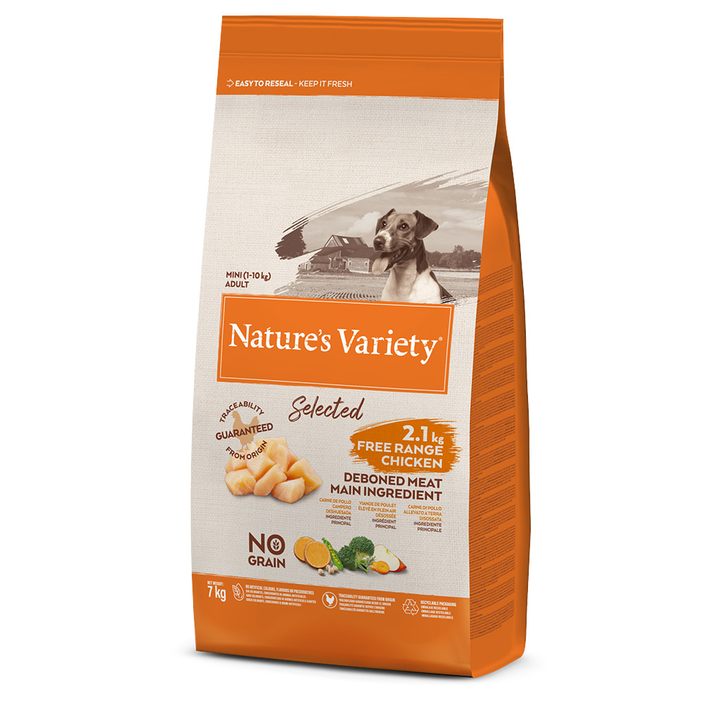 Nature's Variety Selected Mini Adult Freilandhuhn - 7 kg von Nature’s Variety