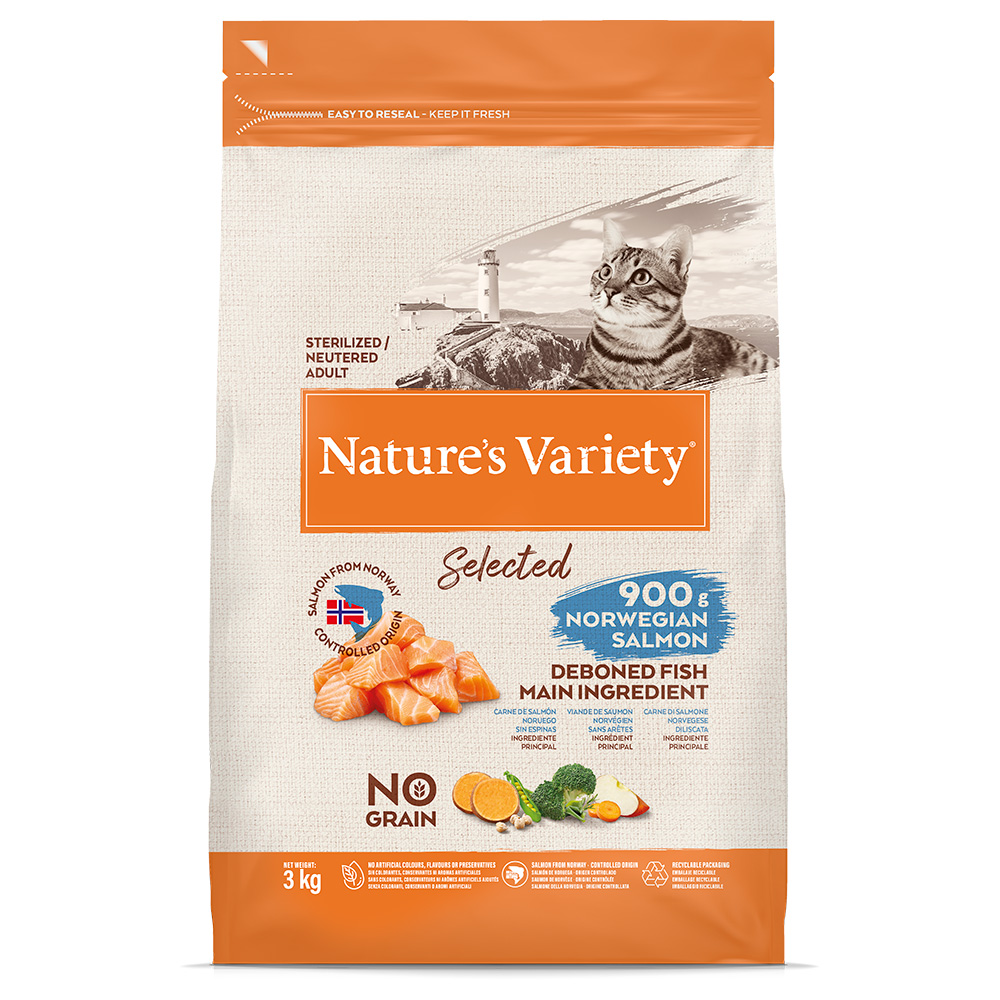 Nature's Variety Selected Sterilised Norwegischer Lachs - 3 kg von Nature’s Variety