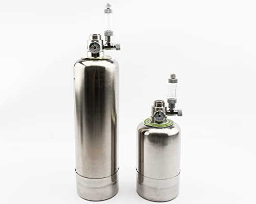 NatureHolic - CO2 Generator I Neuartige CO2 Anlage I Gut regelbar und einstellbar I Auf Basis von Zitronensäure I Einfach wiederbefüllbar I 2 Liter von NatureHolic