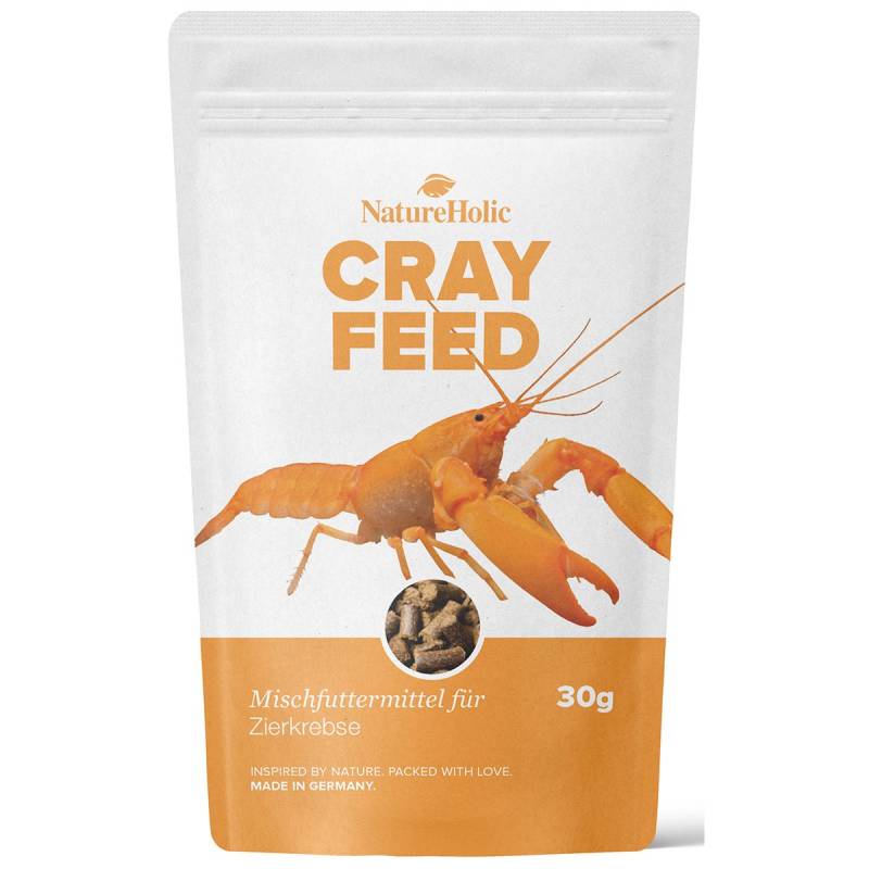 NatureHolic Cray Feed Krebsfeed Krebsfutter 30g von NatureHolic