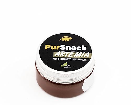 NatureHolic - PurSnack - Artemia I für Garnelen und Zwergkrebse I für Minifische und Jungfische I perfekte Aufzuchtfutter I Optimale Nährstoffquelle I 25 ml von NatureHolic