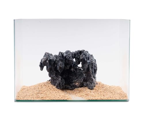 NatureHolic Ready to Scape Sky Cave | Hochwertiger Kunstharzfelsen | Höhlenstruktur als Versteck für Garnelen & Fische | Ideal für kleines Aquarium 20-40 L | 25x20x14cm von NatureHolic