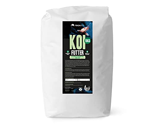 NatureHolic - Koi Futter I hochwertige Zusätze wie Krill, Astaxanthin und Spirulina I exakt auf den Bedarf von Koi abgestimmt I Made in Germany I 10 kg von NatureHolic