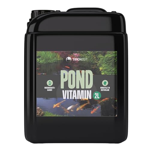 NatureHolic Teichzeit Pond Vitamin | Umfassende Versorgung für deinen Gartenteich & Fischteich | Förderung der Gesundheit und Vitalität deiner Teich Fische | Made in Germay | 2 Liter von NatureHolic