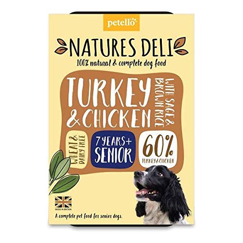 Natures Deli Truthahn und Huhn mit Salbei und braunem Reis Senior von Natures Deli