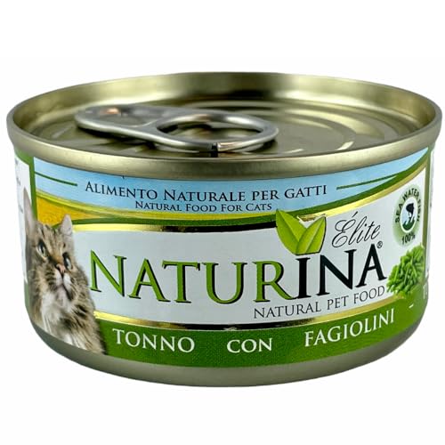 Naturina | Elite Wet Cat | Dose 70g - Thunfisch mit grünen Bohnen 70g von Naturina