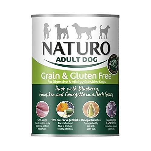 Naturo Hundedose Ente & Gemüse, 12 Boxen à 390 g von Naturo