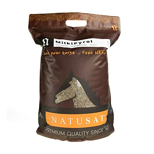 Natusat Milki Pyrol Pellets 10 kg - Stoffwechsel bei Pferden - KPU, Vitamin B12, Biotin von Natusat