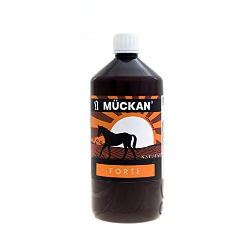 NATUSAT Mückan Forte Spray - Desodorierender Schutz zur Hautpflege für Pferde (1000 ml) von Natusat