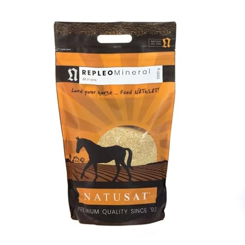 Natusat Repleo Mineral 5 Kg für Pferde - Stoffwechselprobleme, Mineralfutter für Pferde, Pferdefutter von Natusat