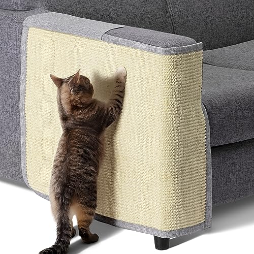 Navaris Kratzmatte Katze - Kratzschutz Sofa Katze - Katzen Kratzmatte selbstklebend - Kratzteppich Katze - Sofa Kratzschutz Katze - Kratzmatte Katzen Kratzschutz von Navaris