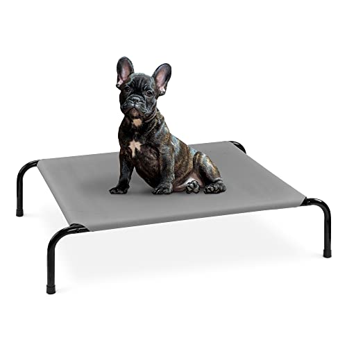 Navaris erhöhtes Hundebett mit Kühlungseffekt 91x65x20cm - Outdoor Hundeliege für mittelgroße und große Hunde - Garten Haustierliege erhöht von Navaris