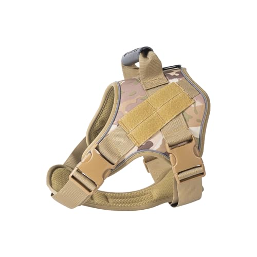 Bequemes Hundegeschirr, taktisches Design, Weste, verstellbarer Riemen, sichere Kontrolle für tägliche Spaziergänge, Wandern, Camping, Outdoor Bequemes Hundegeschirr, taktisches Design, Weste, verstellbarer Riemen, sichere Kontrolle für tägliche Spaziergänge, Wandern, Camping, Outdoor von Navna