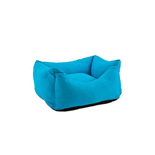 NAYECO-Schaumstoffkorb für Hunde und Katzen - Blau - 76x60x21cm von Nayeco