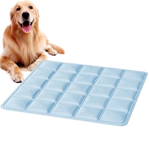 Nbbwwu Haustier Sleeping Cool Matte, Hundekühlkissen - Geldecke für Zwinger weiche Matte für Hundekisten - Pet Wärme -Dissipation liefert Boden, Straßenfahrten, Reisen, Sofa, Bett von Nbbwwu