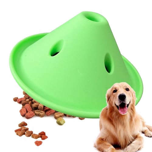 Nbbwwu Hundenapf Slow Feeder,Katzen Slow Feeder Napf, Anti-Erstickungs-Puzzle-Hundefutternäpfe, Silikon-Haustier-Futterspender, interaktive Hunde-Futternäpfe, Lecknapf, Futterspender für Katzen und von Nbbwwu