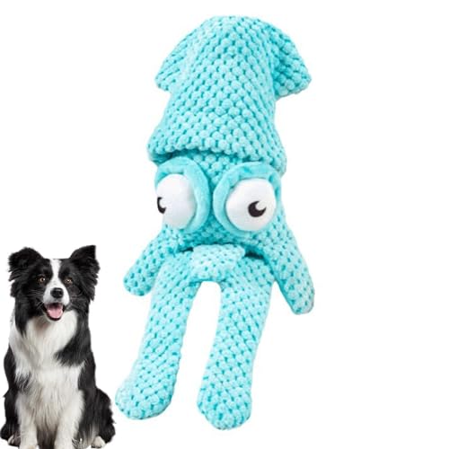 Nbbwwu Pet Plush Sound Toy - Cute & Cuttlefish Squeaky Dog Toys | Interactive Dog Toys for Small, Medium and Large Breeds, Dog for Dog Birthday, Dog Toys von Nbbwwu