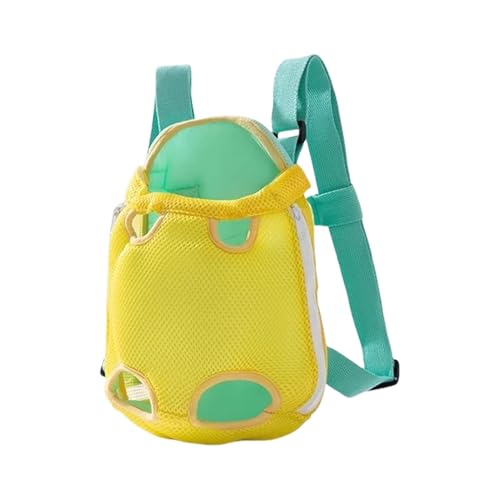 Nbbwwu Rucksack Haustiertransporter, Haustierrucksack - Hunde-Brustträger-Vorderrucksack,Hunderucksack, Netz-Hundetragetaschen, Beine Raus für Outdoor-Wandern, Camping, Reisen von Nbbwwu