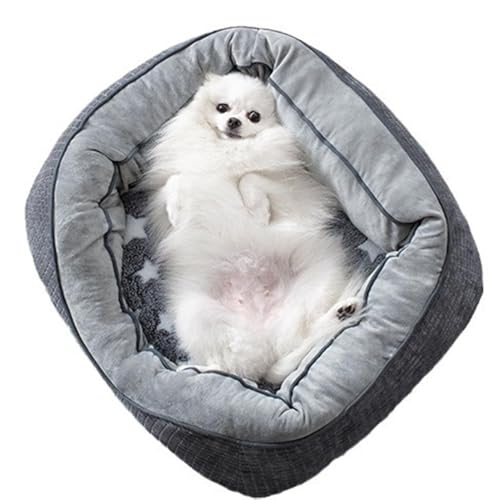 Bett für mittelgroße Hunde, mittelgroße Hunde, bequeme Bettmatte für Katzen und Hunde – dicke Hundehütte für Hunde, Katzenbett, rutschfest, waschbar, für Katzen im Innenbereich, Rasse Bett für mittelgroße Hunde, mittelgroße Hunde, bequeme Bettmatte für Katzen und Hunde – dicke Hundehütte für Hunde, Katzenbett, rutschfest, waschbar, für Katzen im Innenbereich, Rasse von Nbhuiakl